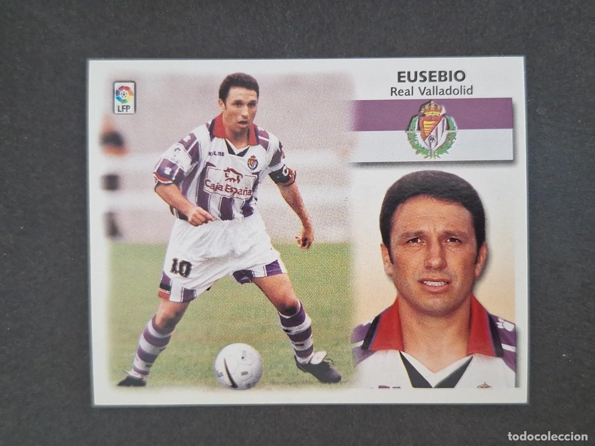 Football Stickers: L5 EUSEBIO REAL VALLADOLID LIGA ESTE 1999 2000 99 00 NUNCA PEGADO SIN PEGAR