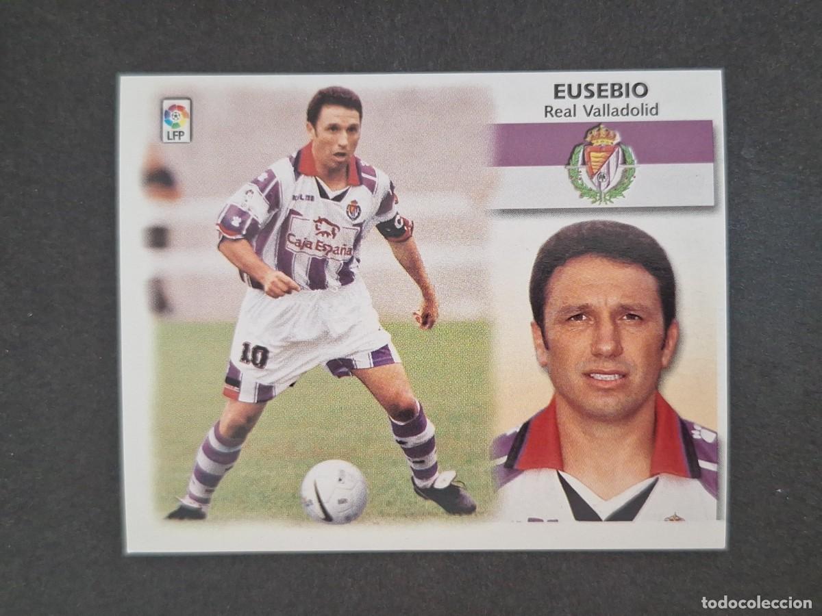 Football Stickers: L5 EUSEBIO REAL VALLADOLID LIGA ESTE 1999 2000 99 00 NUNCA PEGADO SIN PEGAR