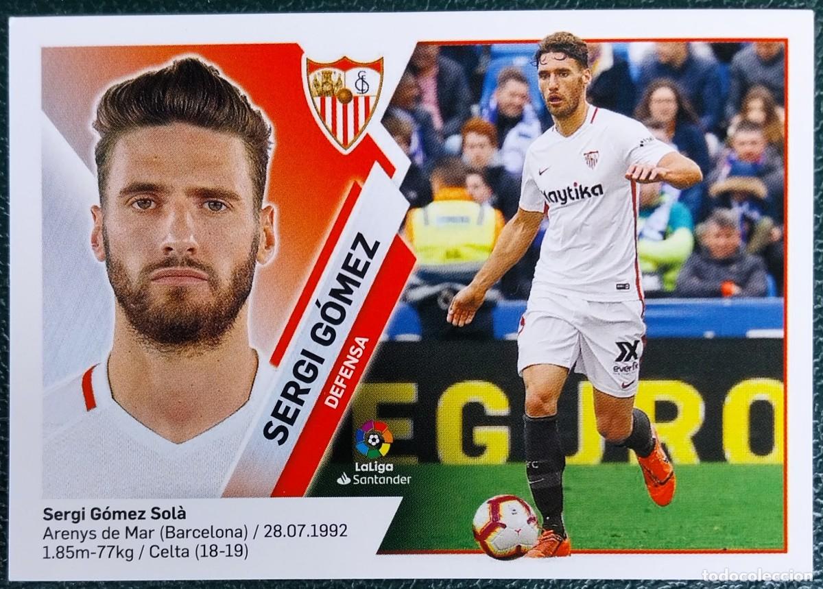 Football Stickers: 4 SERGIO GOMEZ SEVILLA FC CROMOS ALBUM EDICIONES ESTE 2019 2020 19 20