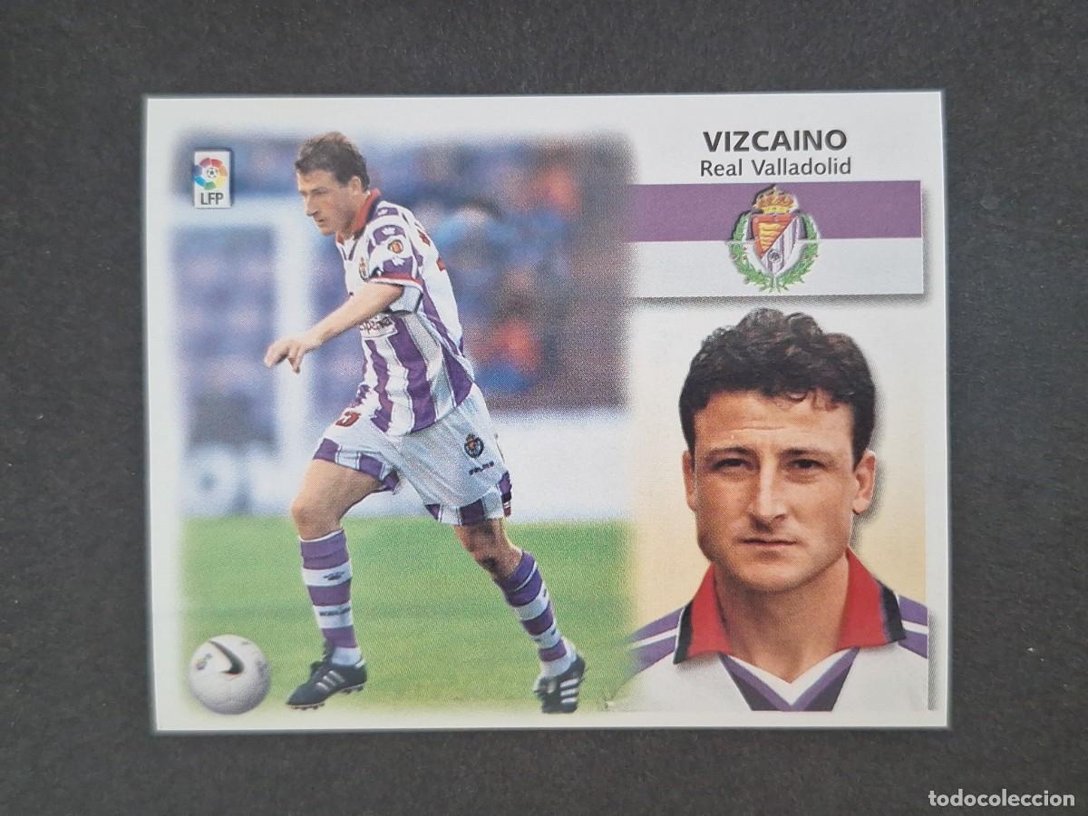 Football Stickers: L5 VIZCAINO REAL VALLADOLID LIGA ESTE 1999 2000 99 00 NUNCA PEGADO SIN PEGAR