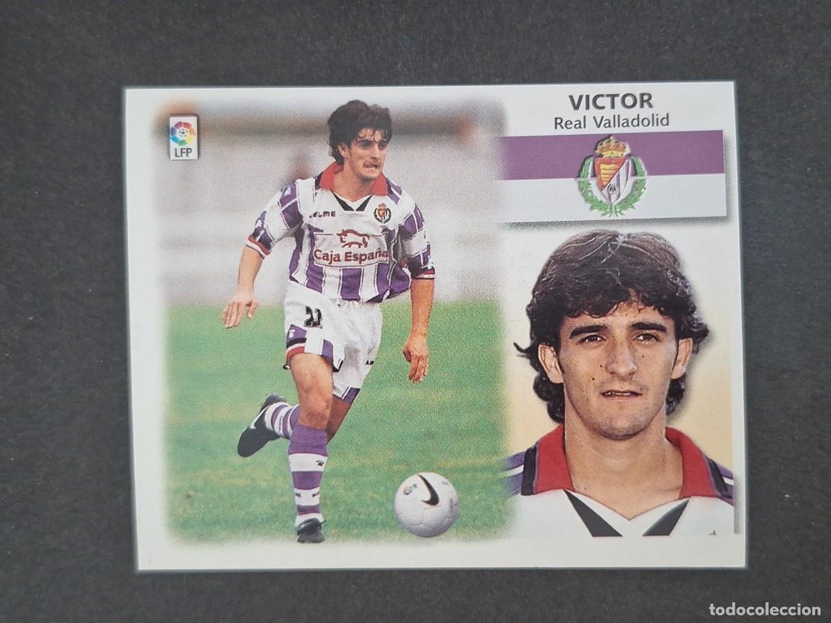 Football Stickers: L5 VICTOR REAL VALLADOLID LIGA ESTE 1999 2000 99 00 NUNCA PEGADO SIN PEGAR