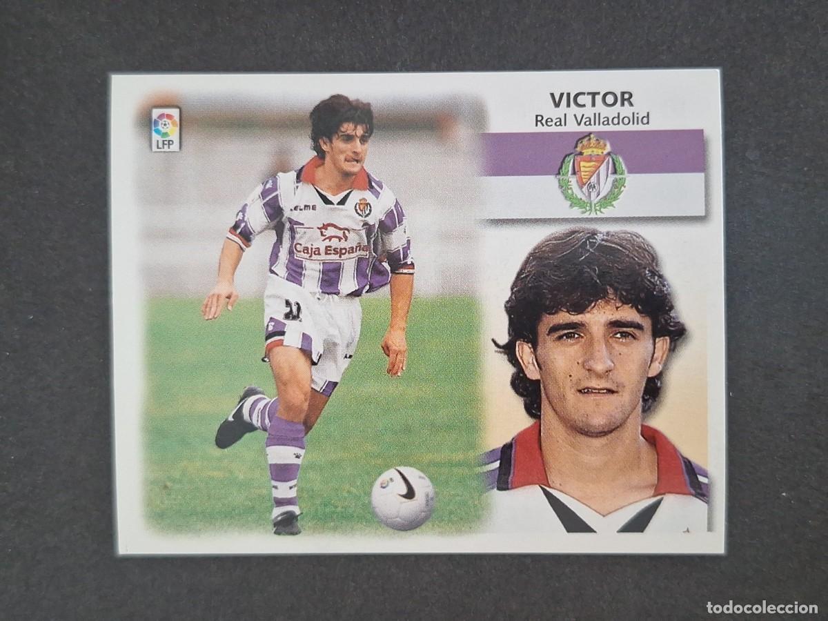 Football Stickers: L5 VICTOR REAL VALLADOLID LIGA ESTE 1999 2000 99 00 NUNCA PEGADO SIN PEGAR