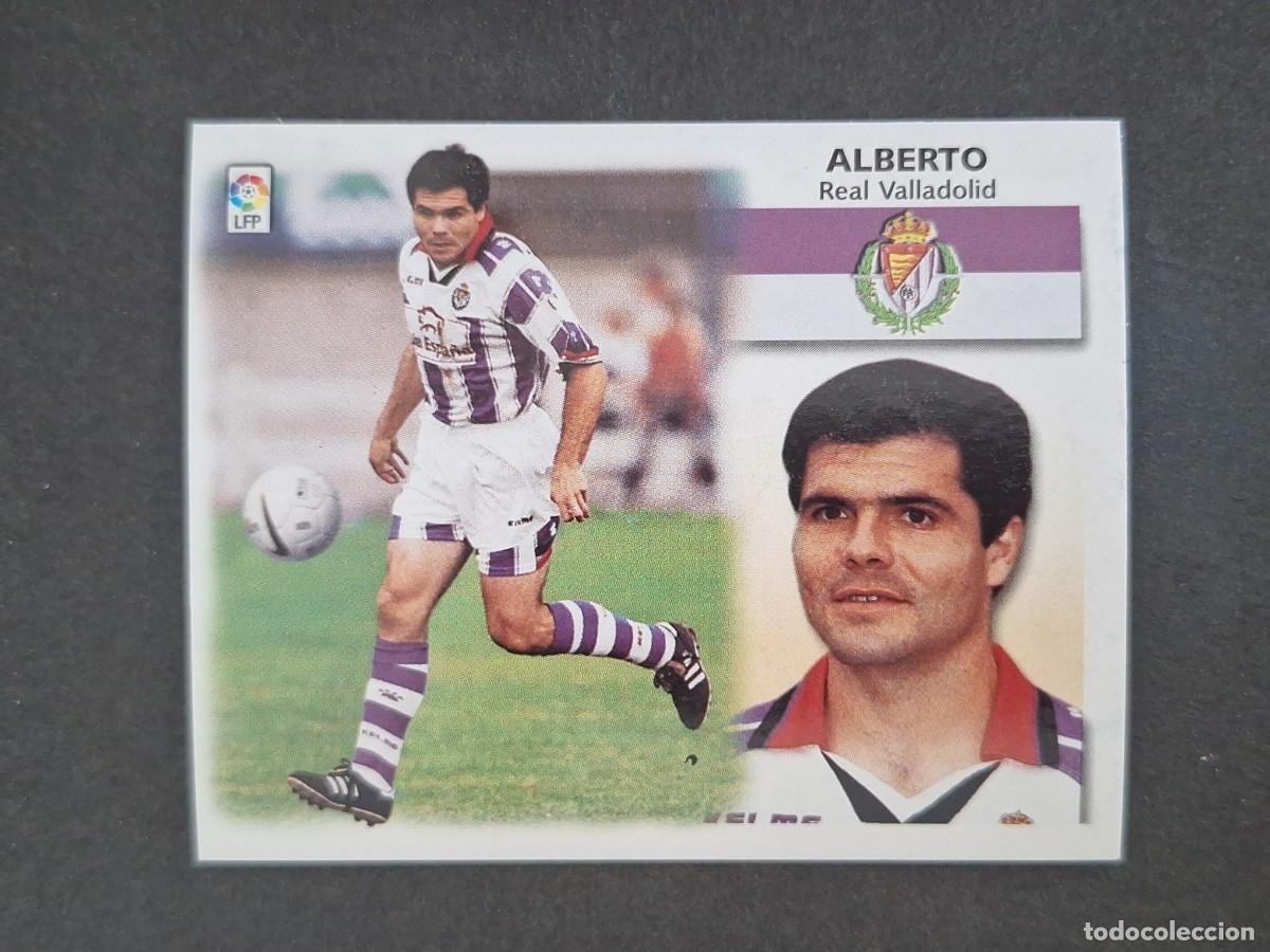 Football Stickers: L5 ALBERTO REAL VALLADOLID LIGA ESTE 1999 2000 99 00 NUNCA PEGADO SIN PEGAR