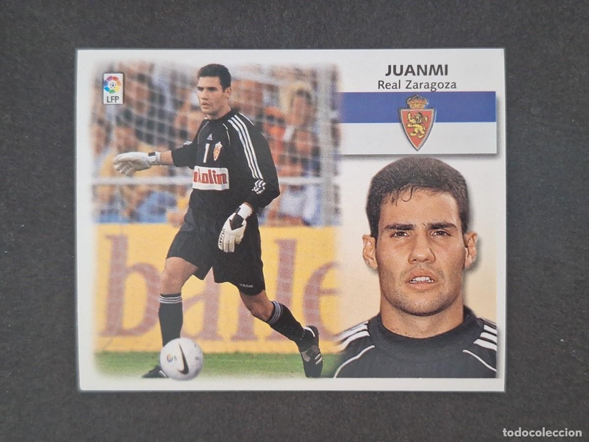 Cromos de f&uacute;tbol: L5 JUANMI REAL ZARAGOZA LIGA ESTE 1999 2000 99 00 NUNCA PEGADO SIN PEGAR
