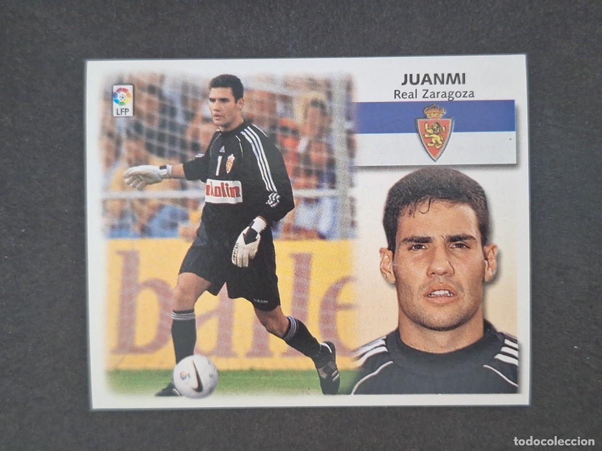 Cromos de f&uacute;tbol: L5 JUANMI REAL ZARAGOZA LIGA ESTE 1999 2000 99 00 NUNCA PEGADO SIN PEGAR