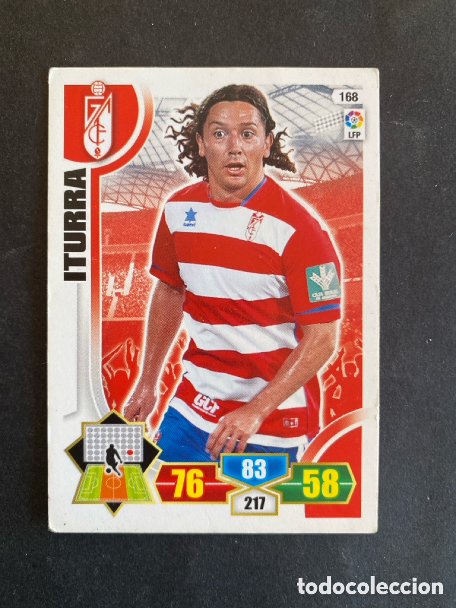 Cromos de f&uacute;tbol: Cromo Adrenalyn 13/14 Granada N* 168