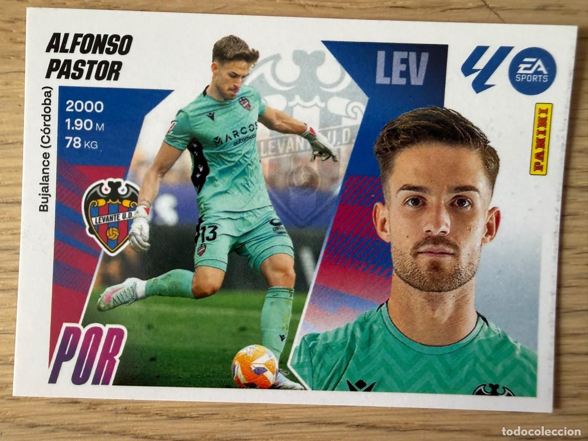 Cromos de f&uacute;tbol: 4 ALFONSO PASTOR LEVANTE 25 26 2025 2026 LIGA EA SPORTS COLECCIONES ESTE SIN PEGAR STICKER