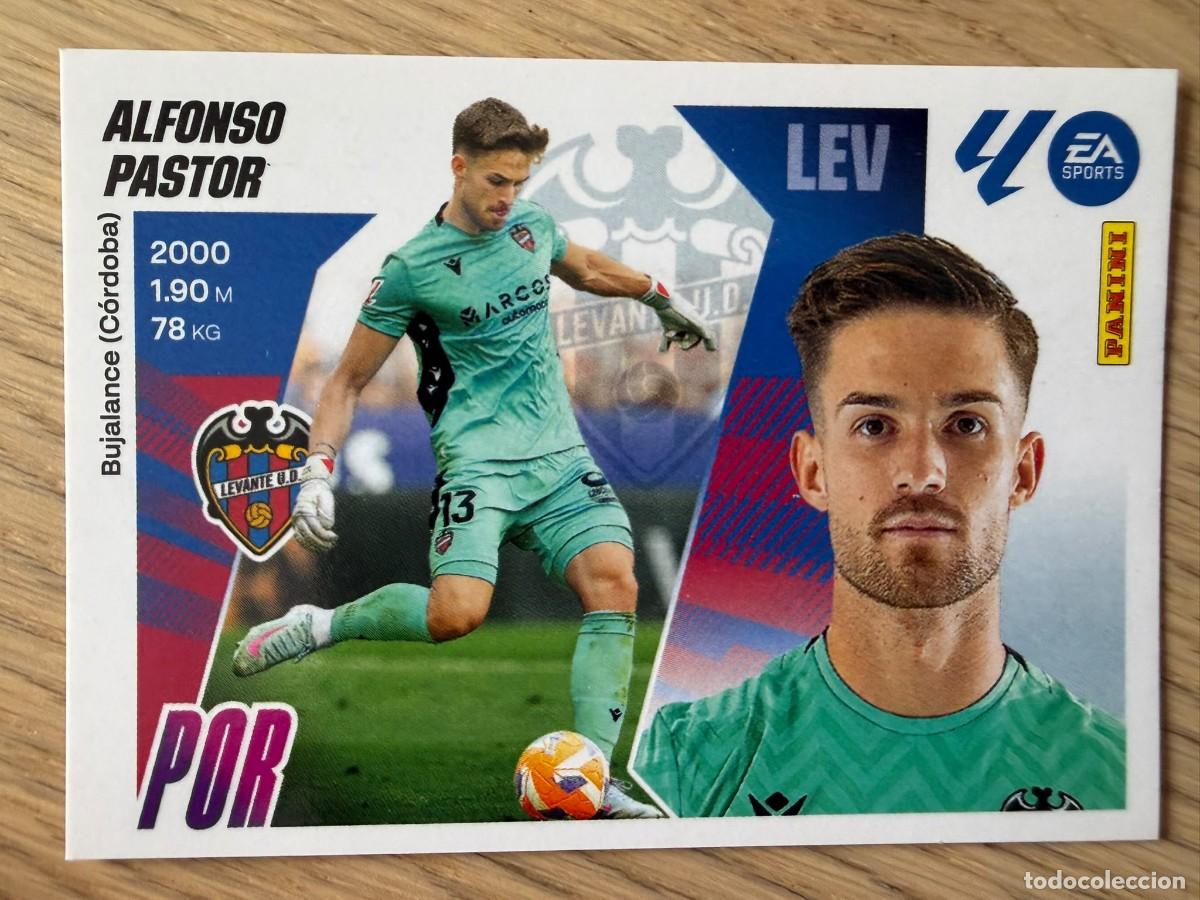 Cromos de f&uacute;tbol: 4 ALFONSO PASTOR LEVANTE 25 26 2025 2026 LIGA EA SPORTS COLECCIONES ESTE SIN PEGAR STICKER