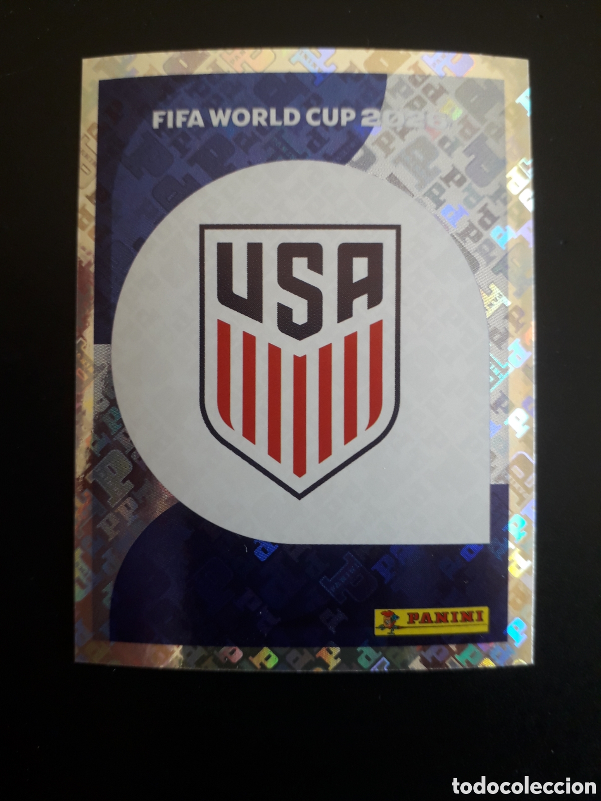 Cromos de f&uacute;tbol: EQUIPO ESTADOS UNIDOS USA 1 MUNDIAL F&Uacute;TBOL 2026 FIFA WORLD CUP PANINI SIN PEGAR PEDIDO M&Iacute;NIMO 3&euro;