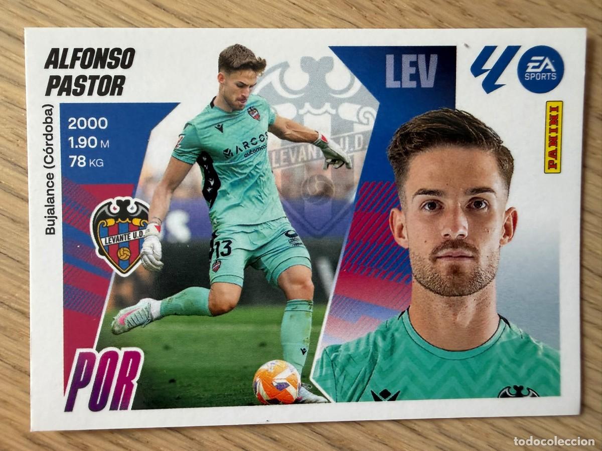 Cromos de f&uacute;tbol: 4 ALFONSO PASTOR LEVANTE 25 26 2025 2026 LIGA EA SPORTS COLECCIONES ESTE SIN PEGAR STICKER