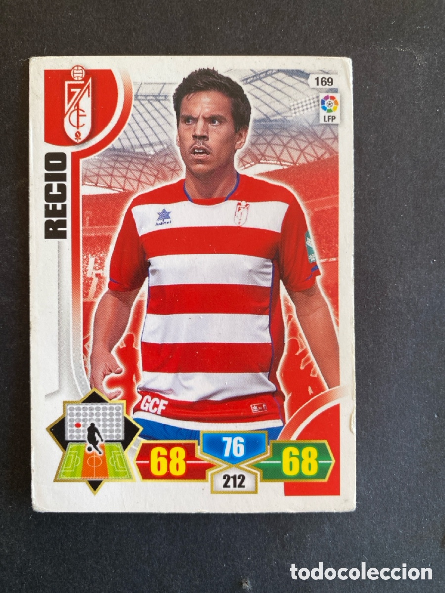 Cromos de f&uacute;tbol: Cromo Adrenalyn 13/14 Granada N* 169