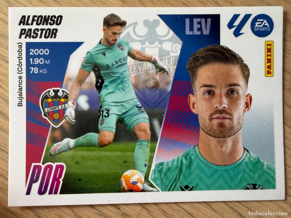 Cromos de f&uacute;tbol: 4 ALFONSO PASTOR LEVANTE 25 26 2025 2026 LIGA EA SPORTS COLECCIONES ESTE SIN PEGAR STICKER