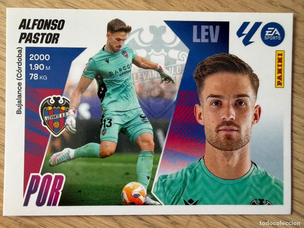 Cromos de f&uacute;tbol: 4 ALFONSO PASTOR LEVANTE 25 26 2025 2026 LIGA EA SPORTS COLECCIONES ESTE SIN PEGAR STICKER