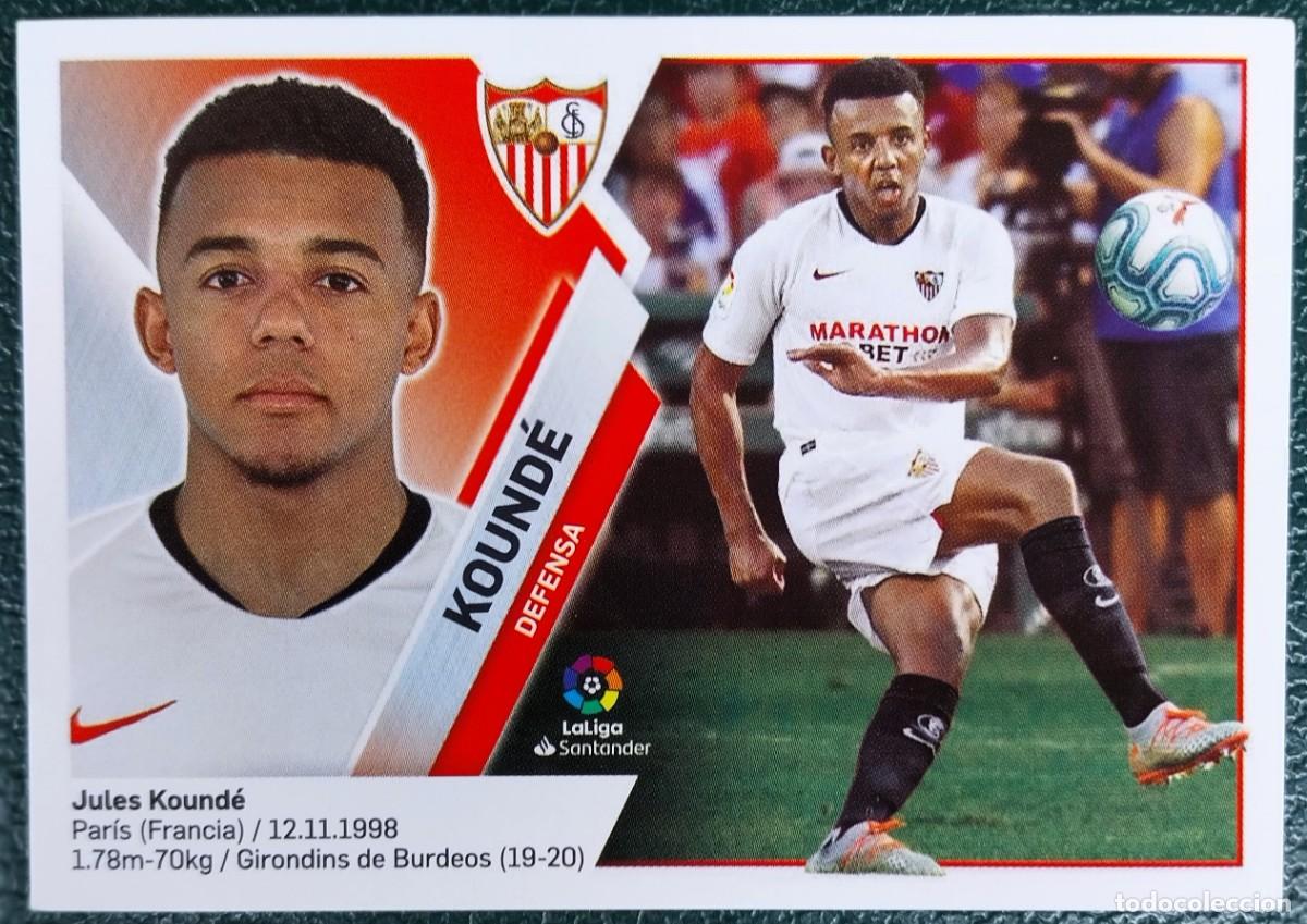 Cromos de f&uacute;tbol: 6 KOUNDE SEVILLA FC CROMOS ALBUM EDICIONES ESTE 2019 2020 19 20