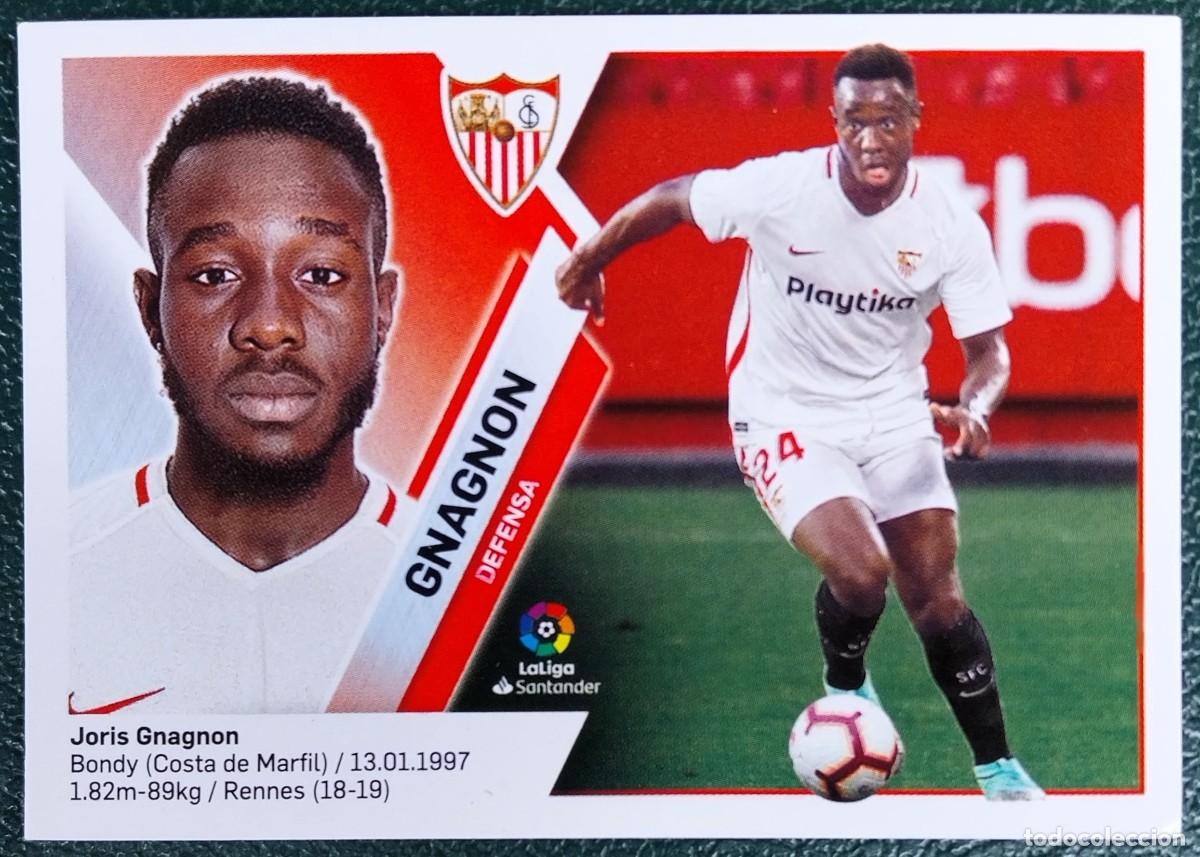 Cromos de f&uacute;tbol: 7 GNAGNON SEVILLA FC CROMOS ALBUM EDICIONES ESTE 2019 2020 19 20