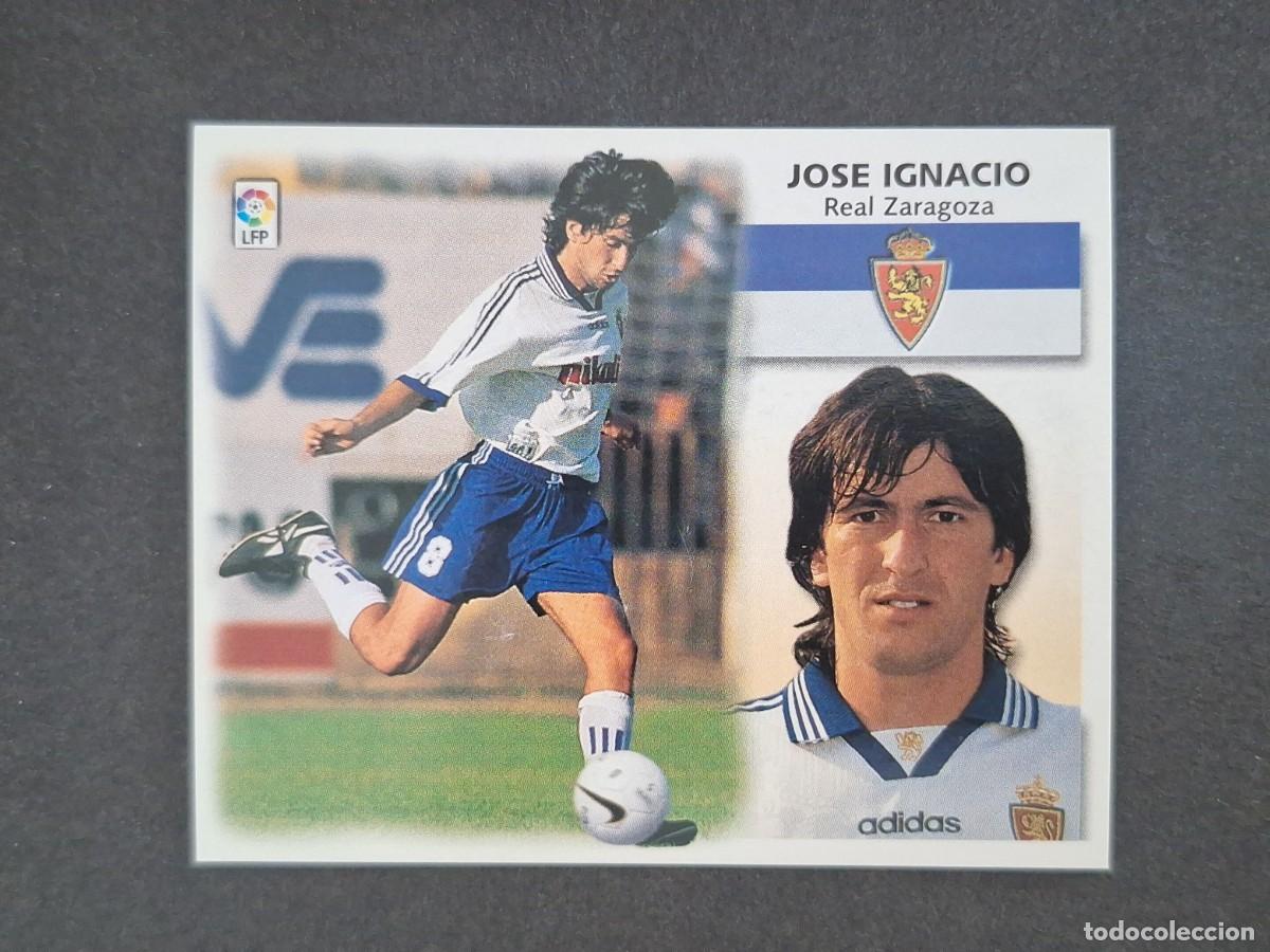 Cromos de f&uacute;tbol: L5 JOSE IGNACIO REAL ZARAGOZA LIGA ESTE 1999 2000 99 00 NUNCA PEGADO SIN PEGAR