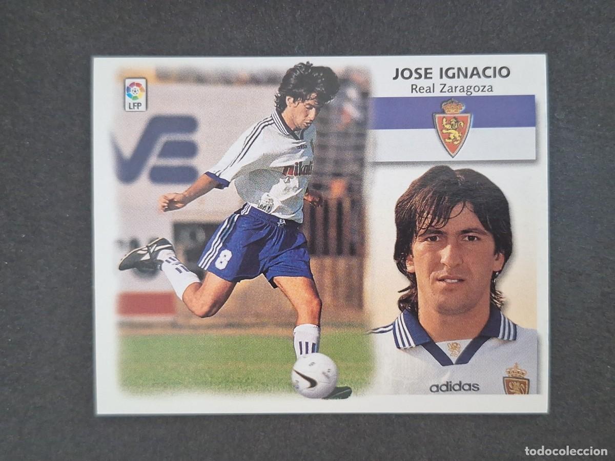 Cromos de f&uacute;tbol: L5 JOSE IGNACIO REAL ZARAGOZA LIGA ESTE 1999 2000 99 00 NUNCA PEGADO SIN PEGAR