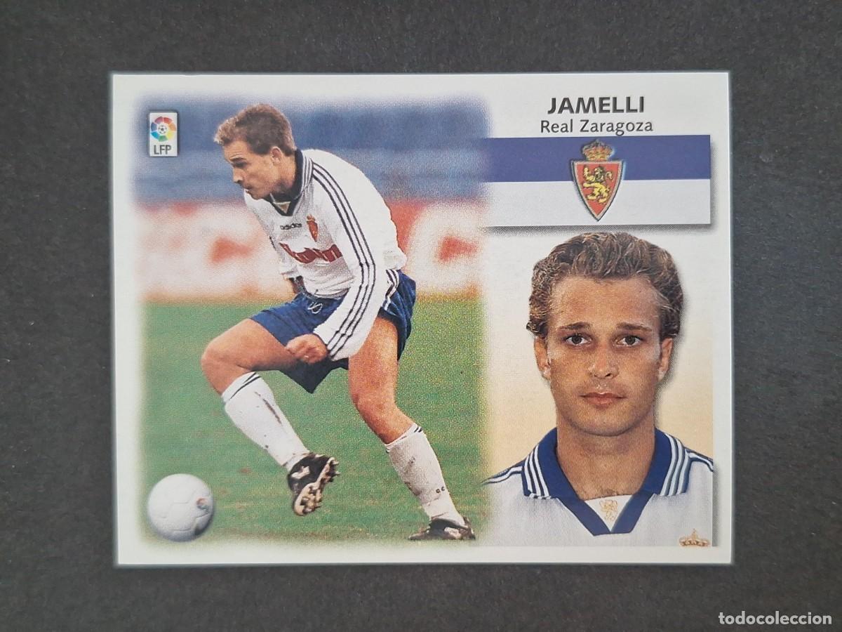 Cartes &agrave; collectionner de Football: L5 JAMELLI REAL ZARAGOZA LIGA ESTE 1999 2000 99 00 NUNCA PEGADO SIN PEGAR