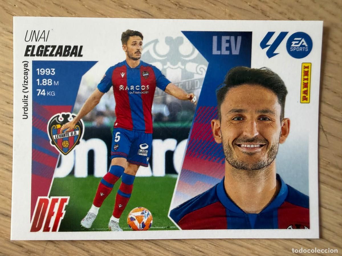 Cartes &agrave; collectionner de Football: 9 ELGEZABAL LEVANTE 25 26 2025 2026 LIGA EA SPORTS COLECCIONES ESTE SIN PEGAR STICKER