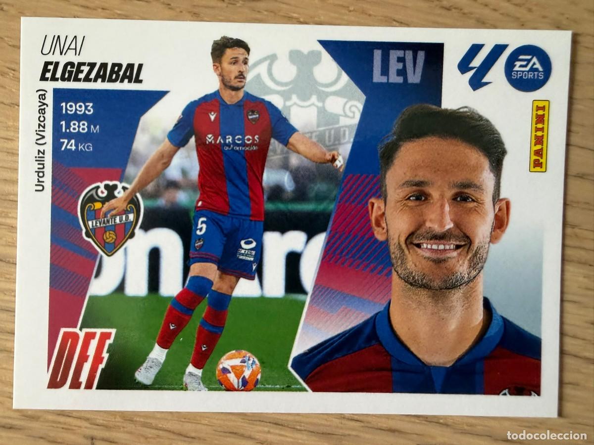 Cartes &agrave; collectionner de Football: 9 ELGEZABAL LEVANTE 25 26 2025 2026 LIGA EA SPORTS COLECCIONES ESTE SIN PEGAR STICKER