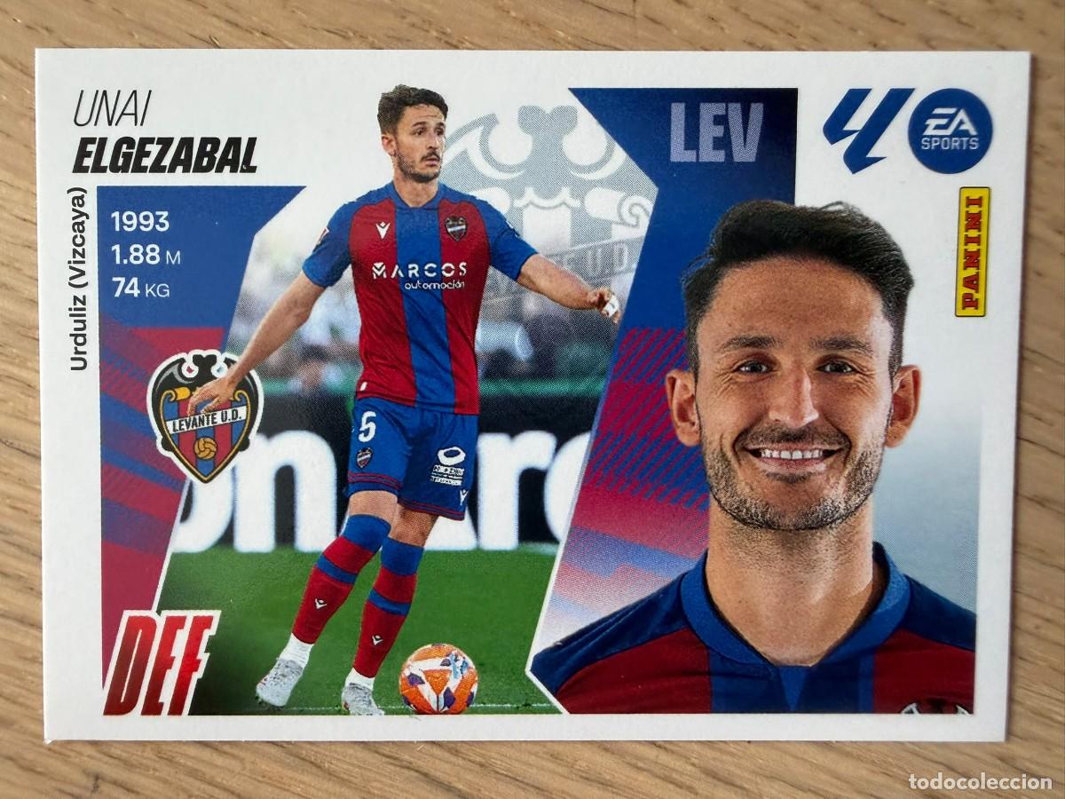 Cartes &agrave; collectionner de Football: 9 ELGEZABAL LEVANTE 25 26 2025 2026 LIGA EA SPORTS COLECCIONES ESTE SIN PEGAR STICKER