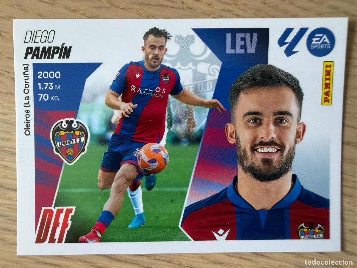 Cartes &agrave; collectionner de Football: 10 PAMPIN LEVANTE 25 26 2025 2026 LIGA EA SPORTS COLECCIONES ESTE SIN PEGAR STICKER