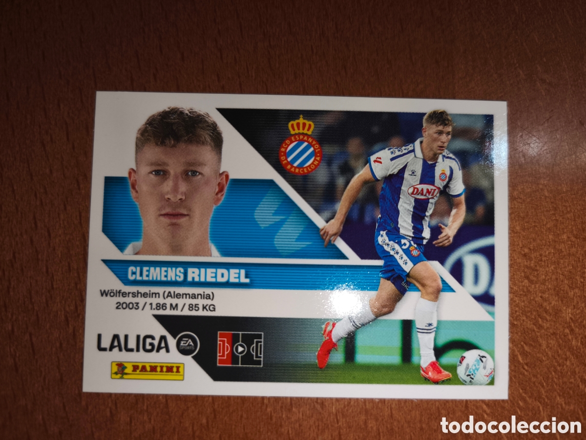 Cartes &agrave; collectionner de Football: Riedel n&deg;7 liga este 26/27 Espanyol
