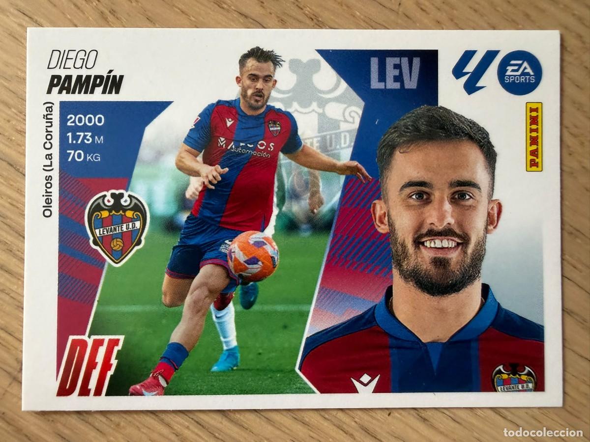 Cartes &agrave; collectionner de Football: 10 PAMPIN LEVANTE 25 26 2025 2026 LIGA EA SPORTS COLECCIONES ESTE SIN PEGAR STICKER