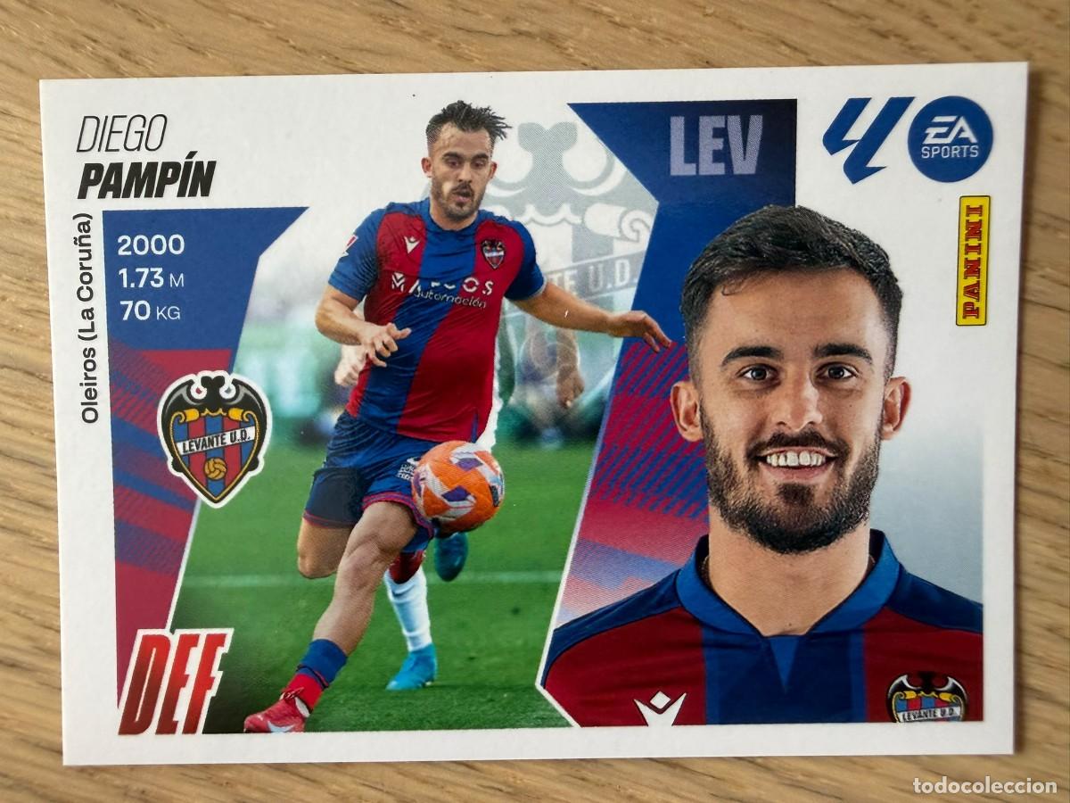 Cartes &agrave; collectionner de Football: 10 PAMPIN LEVANTE 25 26 2025 2026 LIGA EA SPORTS COLECCIONES ESTE SIN PEGAR STICKER