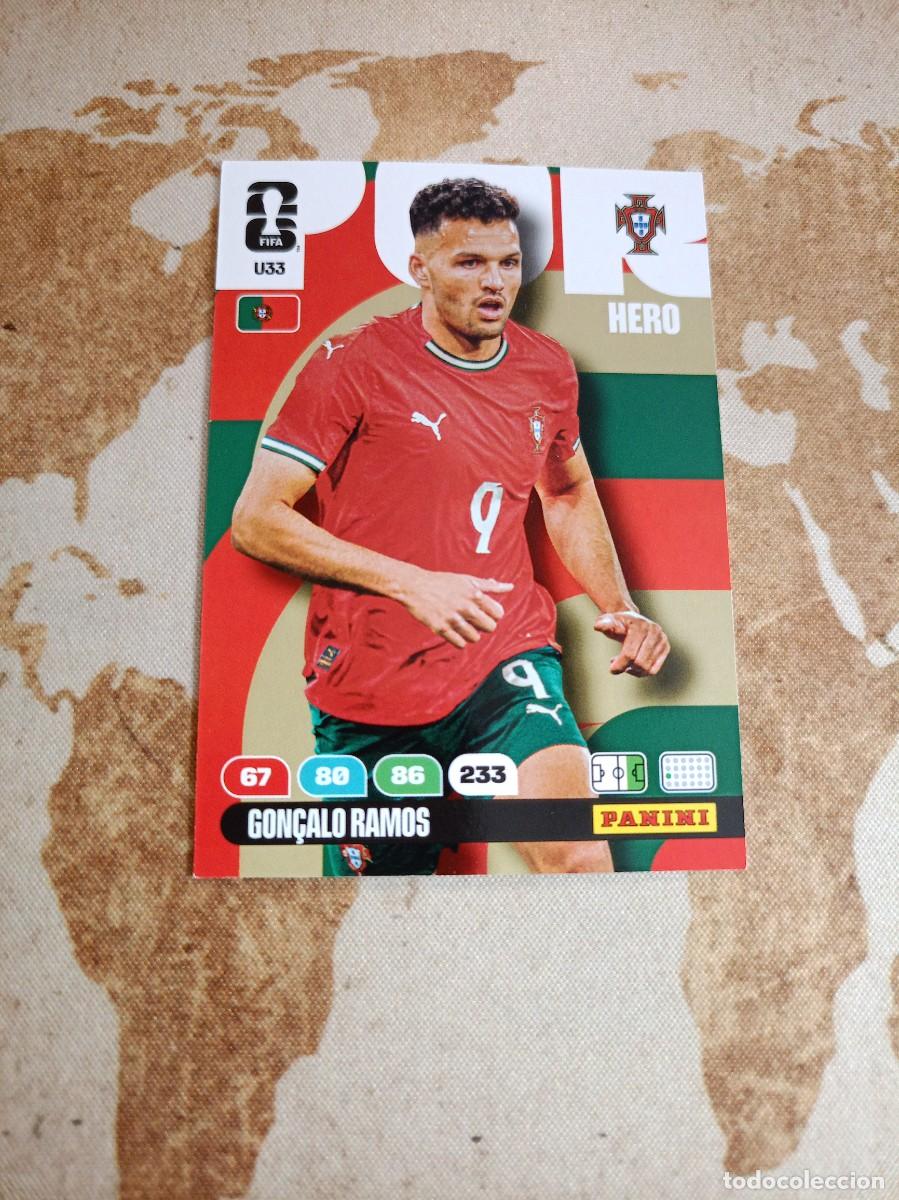 Cromos de f&uacute;tbol: U33 GONCALO RAMOS Adrenalyn WORLD cup 2026