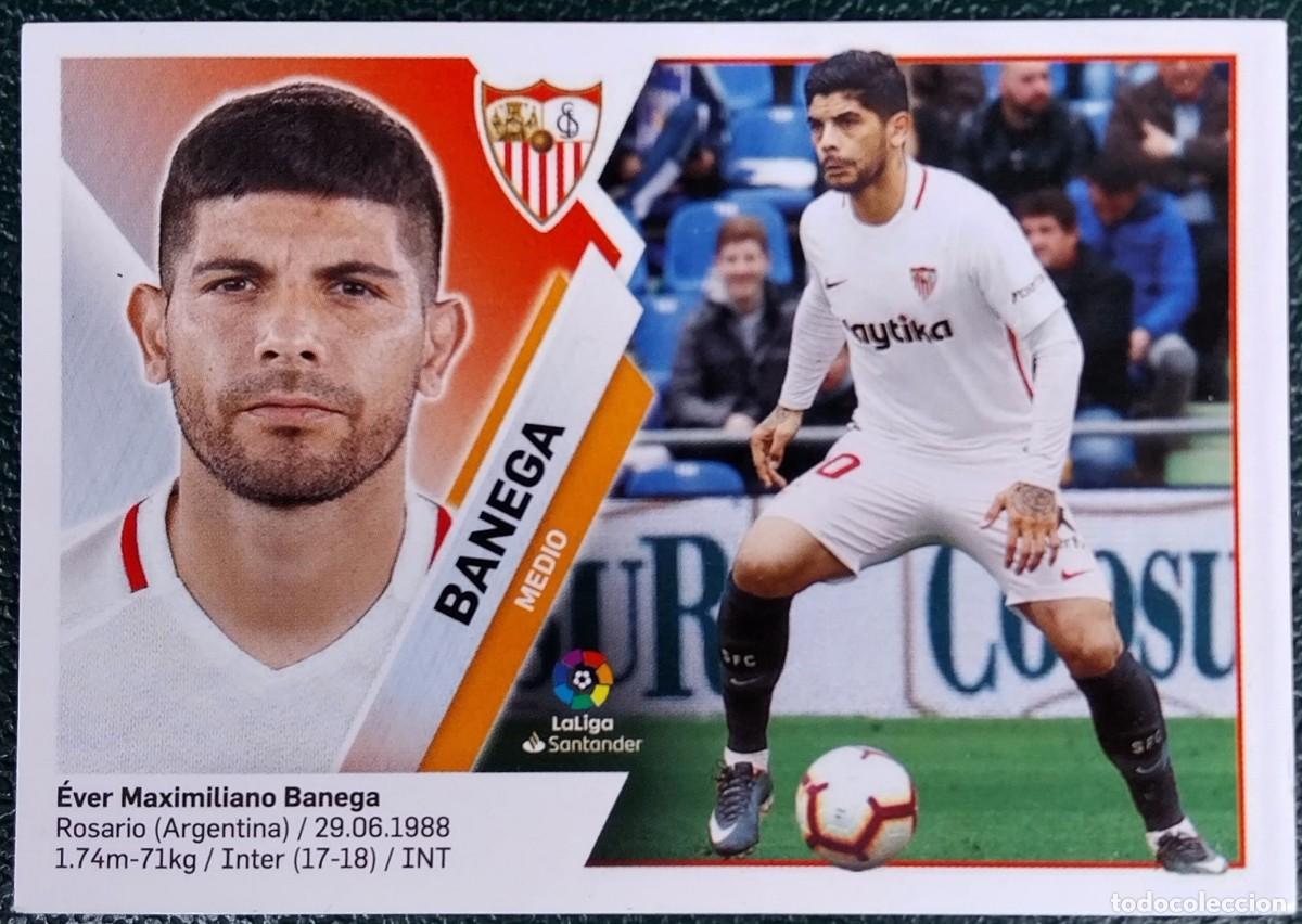 Cromos de f&uacute;tbol: 10 BANEGA SEVILLA FC CROMOS ALBUM EDICIONES ESTE 2019 2020 19 20