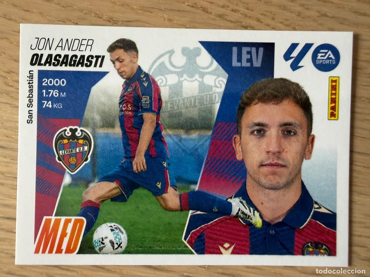 Cromos de f&uacute;tbol: 14 OLASAGASTI LEVANTE 25 26 2025 2026 LIGA EA SPORTS COLECCIONES ESTE SIN PEGAR STICKER