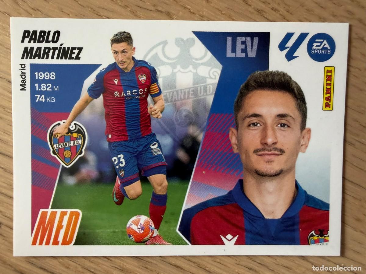Figurine di Calcio: 15 PABLO MARTINEZ LEVANTE 25 26 2025 2026 LIGA EA SPORTS COLECCIONES ESTE SIN PEGAR STICKER