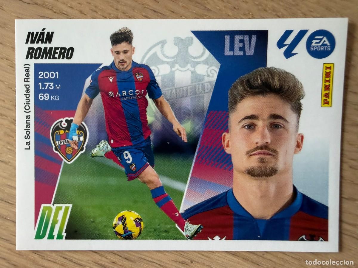 Cromos de f&uacute;tbol: 17 IVAN ROMERO LEVANTE 25 26 2025 2026 LIGA EA SPORTS COLECCIONES ESTE SIN PEGAR STICKER