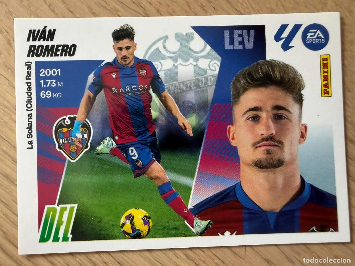 Fu&szlig;ball-Sticker: 17 IVAN ROMERO LEVANTE 25 26 2025 2026 LIGA EA SPORTS COLECCIONES ESTE SIN PEGAR STICKER
