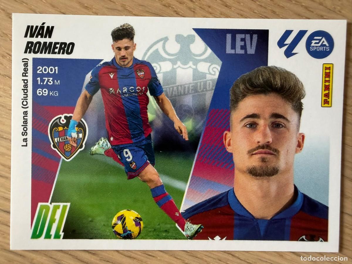 Fu&szlig;ball-Sticker: 17 IVAN ROMERO LEVANTE 25 26 2025 2026 LIGA EA SPORTS COLECCIONES ESTE SIN PEGAR STICKER