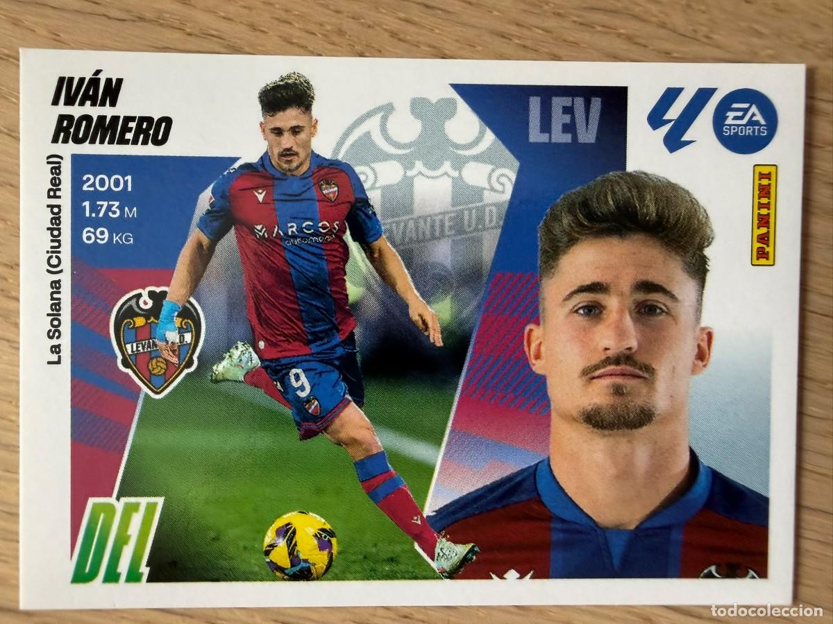 Football Stickers: 17 IVAN ROMERO LEVANTE 25 26 2025 2026 LIGA EA SPORTS COLECCIONES ESTE SIN PEGAR STICKER