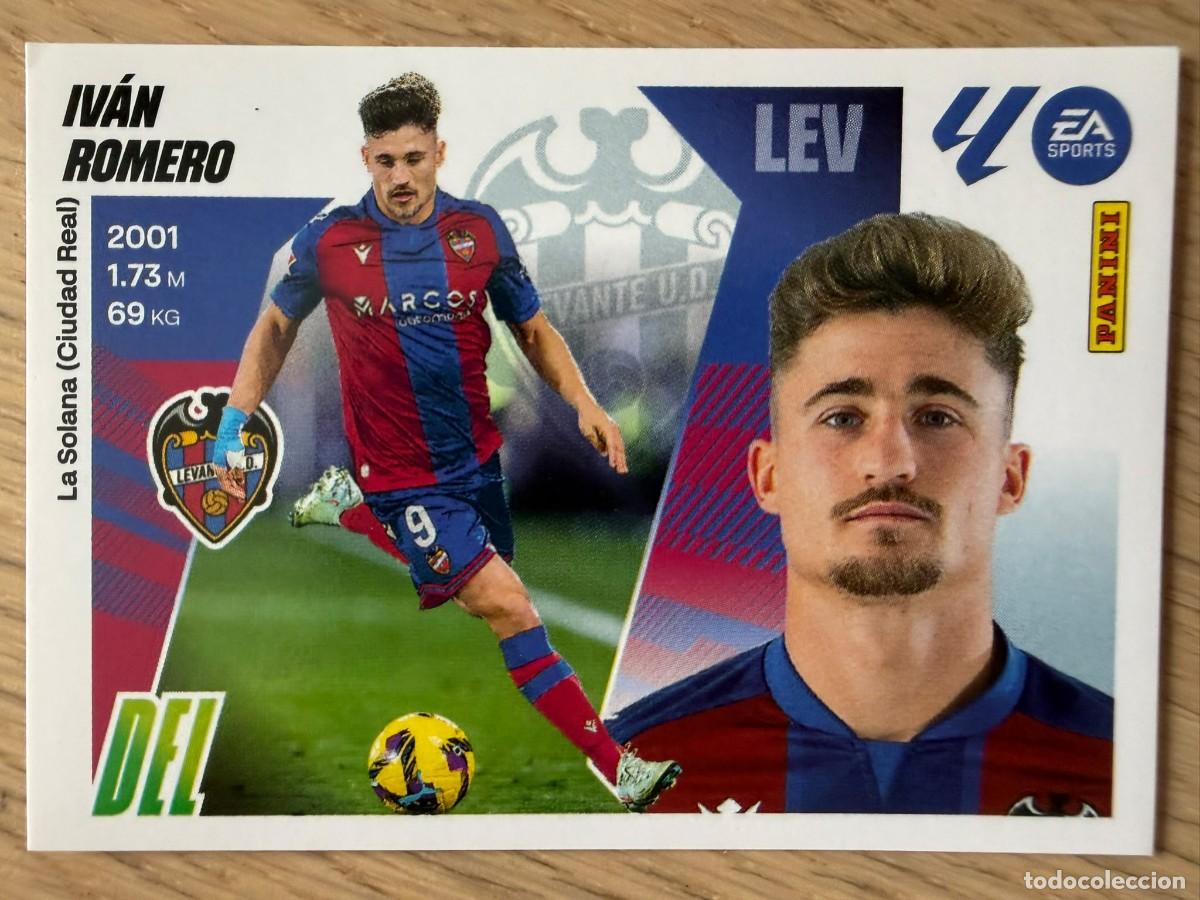 Football Stickers: 17 IVAN ROMERO LEVANTE 25 26 2025 2026 LIGA EA SPORTS COLECCIONES ESTE SIN PEGAR STICKER