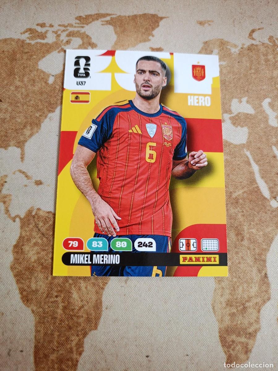 Football Stickers: U37 MIKEL MERINO Adrenalyn WORLD cup 2026