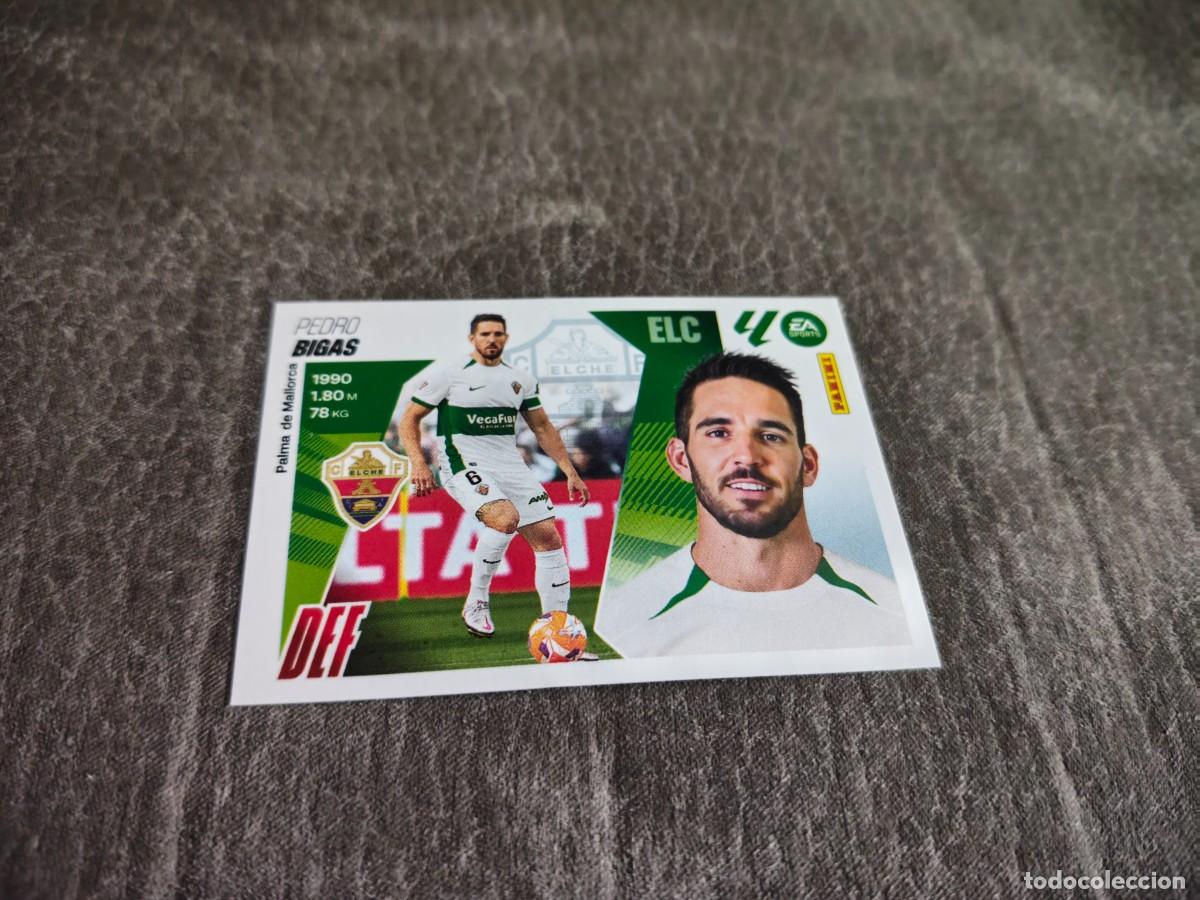 Football Stickers: Cromo 9 PEDRO BIGAS ELCHE CF. Colecci&oacute;n LALIGA F&uacute;tbol 2025-2026 PANINI Nuevo