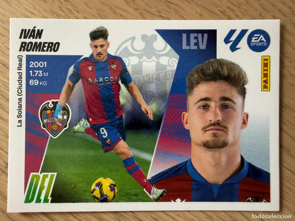 Football Stickers: 17 IVAN ROMERO LEVANTE 25 26 2025 2026 LIGA EA SPORTS COLECCIONES ESTE SIN PEGAR STICKER