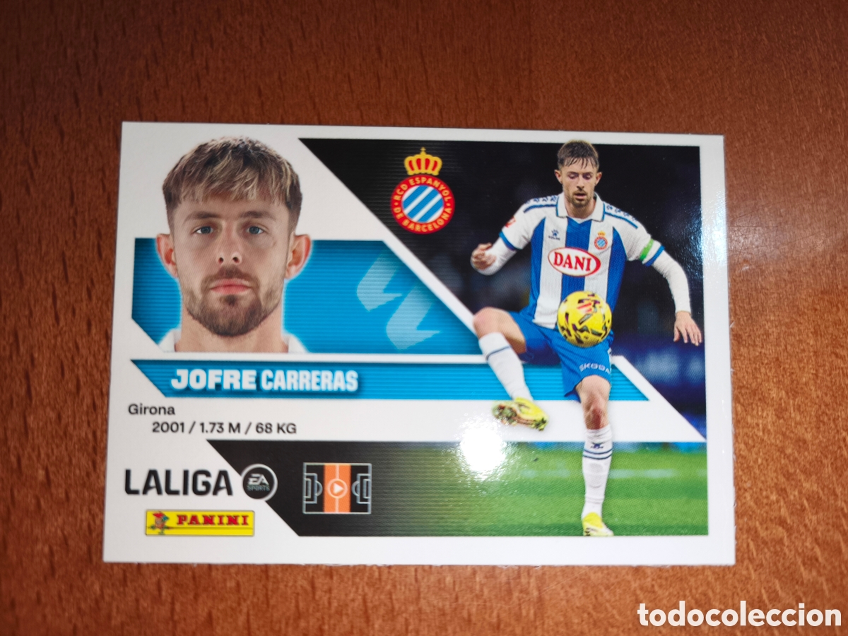 Football Stickers: Jofre n&deg;14 liga este 26/27 Espanyol