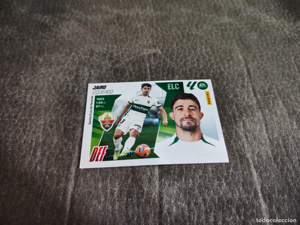 Cromos de f&uacute;tbol: Cromo 10 JAIRO IZQUIERDO ELCHE CF. Colecci&oacute;n LALIGA F&uacute;tbol 2025-2026 PANINI Nuevo
