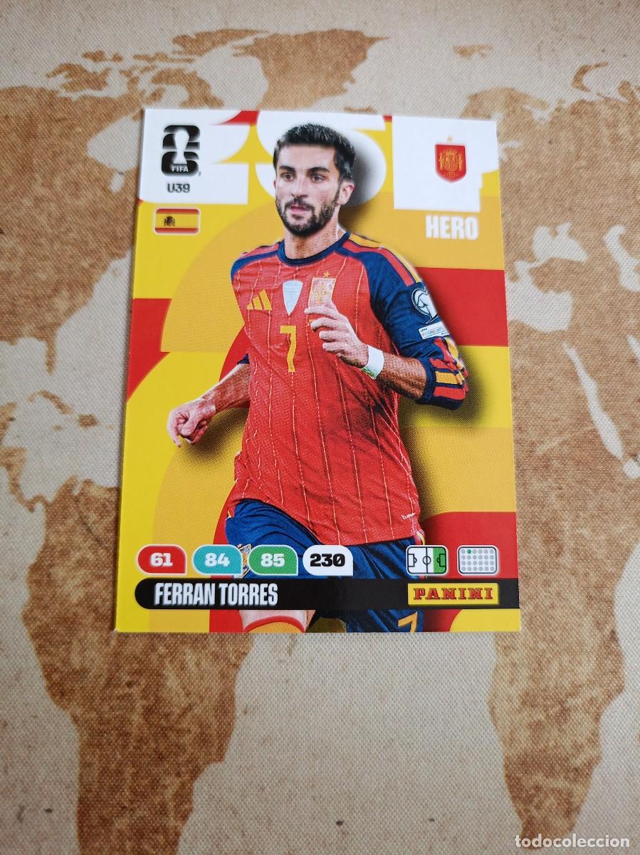 Cromos de f&uacute;tbol: U39 FERRAN TORRES Adrenalyn WORLD cup 2026
