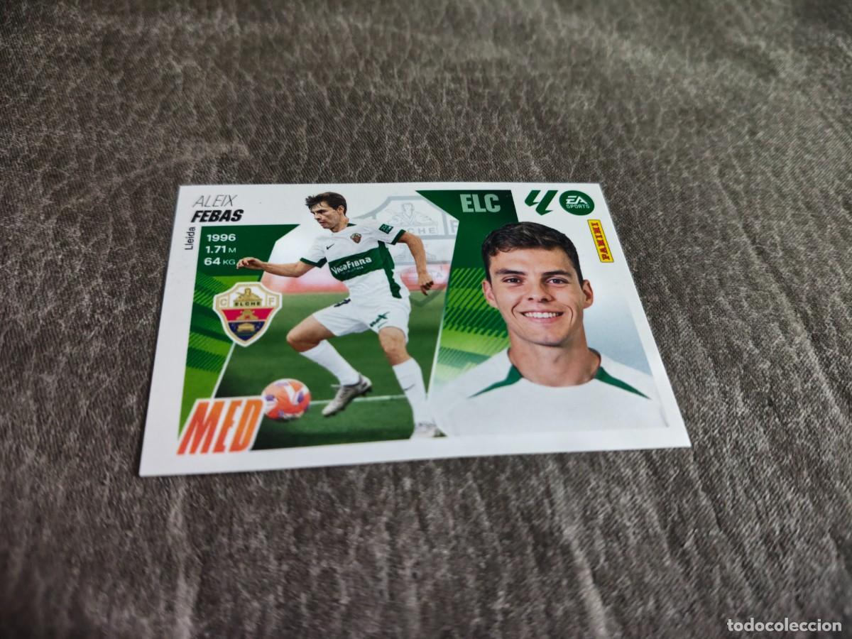 Football Stickers: Cromo 11 ALEIX FEBAS ELCHE CF. Colecci&oacute;n LALIGA F&uacute;tbol 2025-2026 PANINI Nuevo