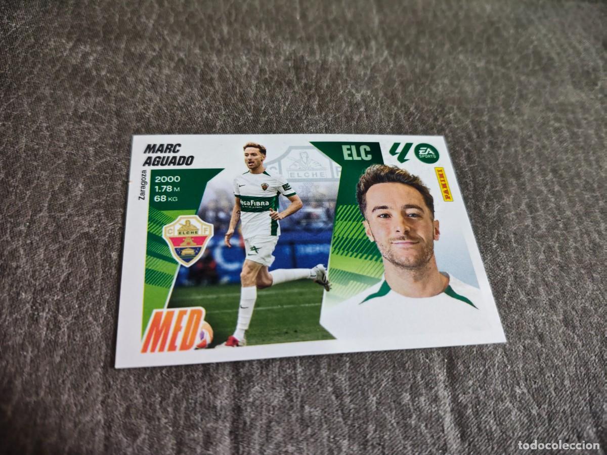 Football Stickers: Cromo 12 MARC AGUADO ELCHE CF. Colecci&oacute;n LALIGA F&uacute;tbol 2025-2026 PANINI Nuevo
