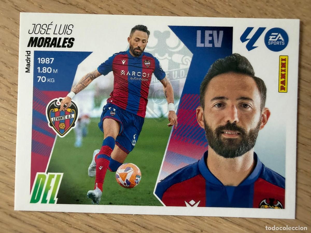 Cromos de Futebol: 18 MORALES LEVANTE 25 26 2025 2026 LIGA EA SPORTS COLECCIONES ESTE SIN PEGAR STICKER