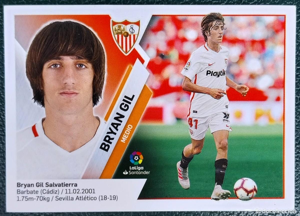 Cromos de Futebol: 13B / 13 BRYAN GIL SEVILLA FC CROMOS ALBUM EDICIONES ESTE 2019 2020 19 20