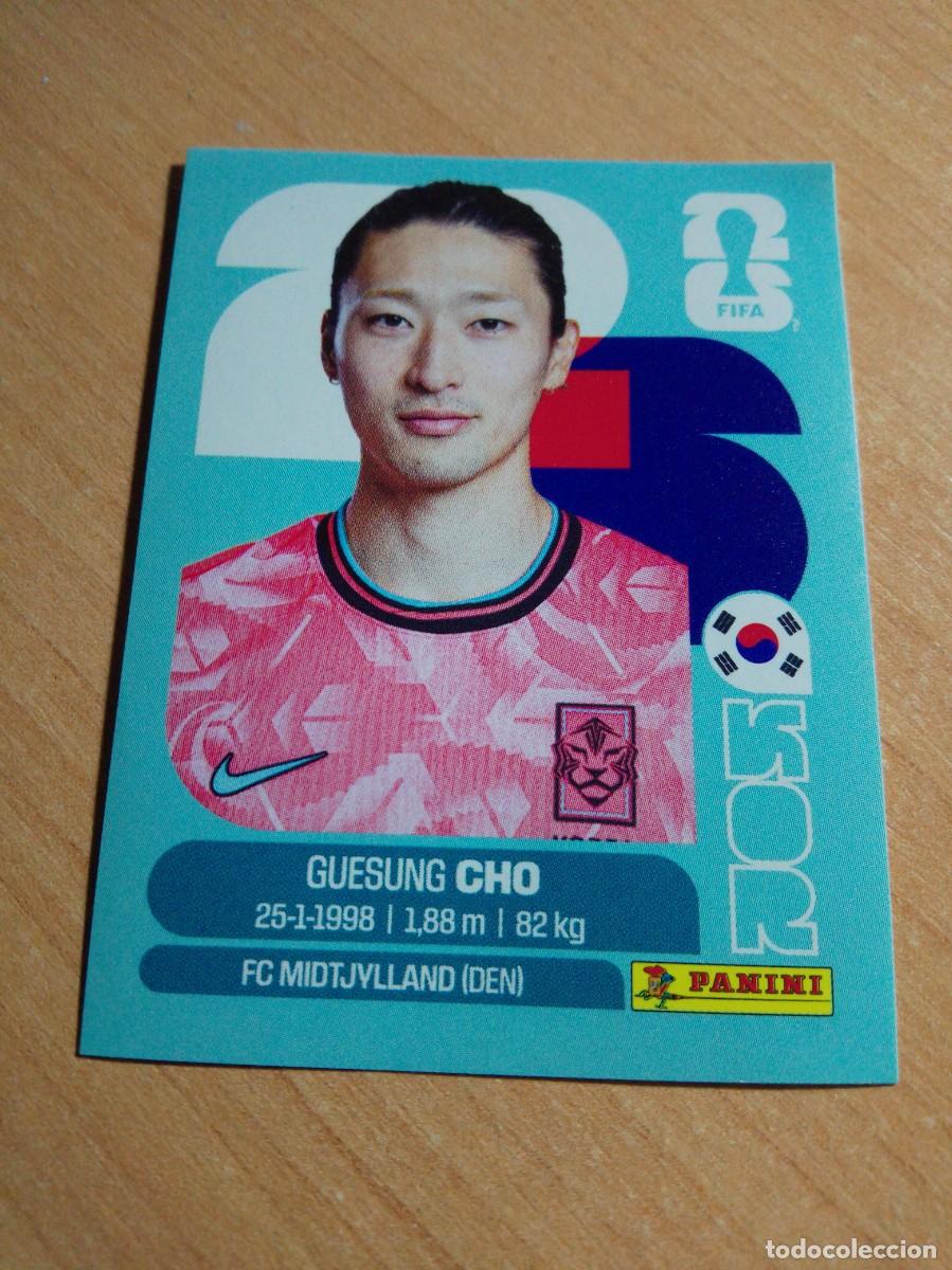 Cromos de Futebol: GUESUNG CHO COREA DEL SUR KOR 17 MUNDIAL FIFA WORLD CUP 2026 26 PANINI STICKERS NUEVO