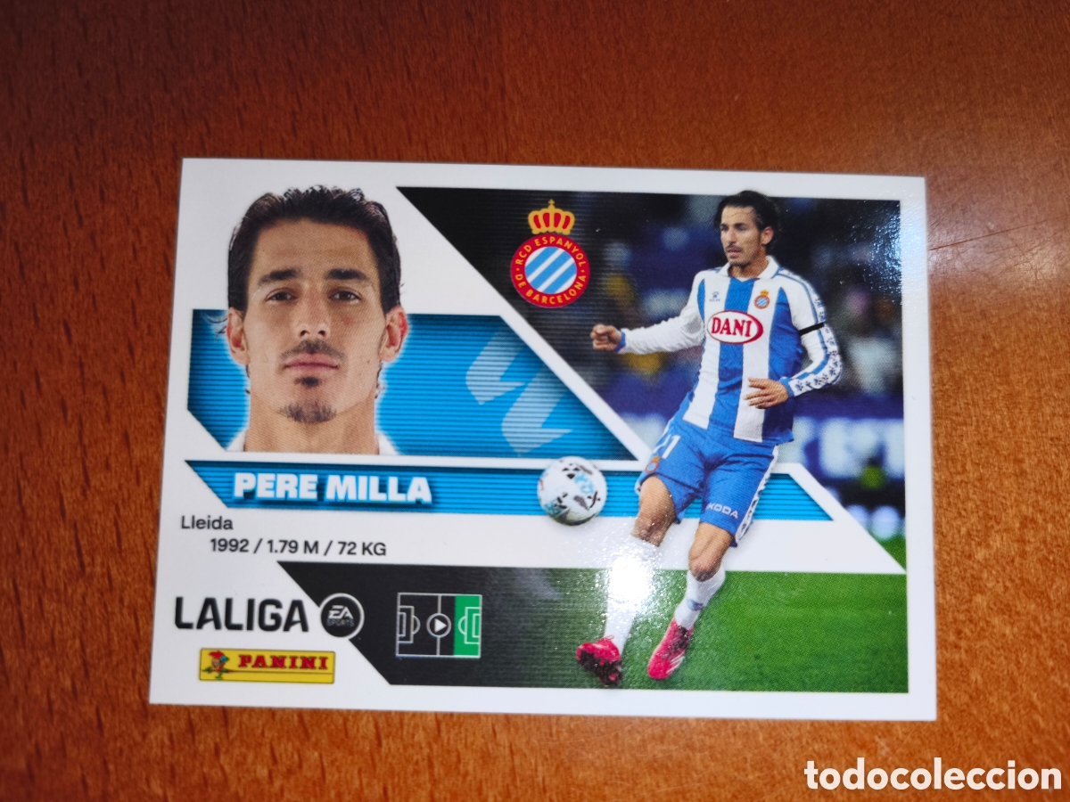 Cromos de Futebol: Pere Milla n&deg;17 liga este 26/27 Espanyol